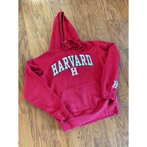 Harvard University Crimson Sweatshirt Size Small Red  Hoodie Women Pullover